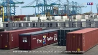 Les dockers bloquent des conteneurs pour Israël à Fos-sur-Mer