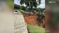 Un terrain s'effondre : plusieures habitations évacuées
