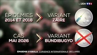 Épidémie d'Ebola : l'urgence internationale déclarée