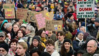 Plus de 200.000 manifestants à Munich contre l'extrême droite, à deux semaines des élections législatives allemandes