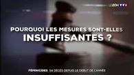 Féminicides : 54 décès depuis le début de l’année