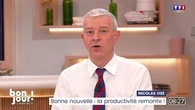 Nicolas ose : Bonne nouvelle, la productivité remonte !