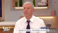 Nicolas ose : Santé, richesse... les pistes du budget