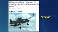 L'Ukraine transforme un avion agricole en chasseur de drones russes