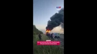 Un autocar BlaBlaCar a pris feu alors qu'il circulait sur l'autoroute A1 au niveau de Péronne dans la Somme ce dimanche 7 juin