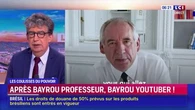 François Bayrou sur YouTube : "Il n'a aucune chance d'attirer le moindre jeune avec sa prestation" : juge un expert en communication politique