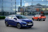 露アフトワズ、ラーダの新型車『イスクラ』発売…約230万円からのBセグ車
