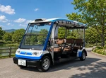 グリーンスローモビリティで花の街を巡る、ヤマハ発動機が北海道・恵庭市の実証運行に協力