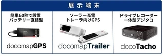 ドコマップジャパン、新開発のデジタコやGPS機器を展示へ…ジャパントラックショー2026