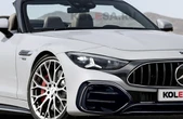 メルセデスAMG『SL』新型、より攻撃的に！…最終デザインをプレビュー