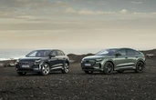 アウディの主力電動SUV『Q4 e-tron』、改良新型を欧州発表…双方向充電と新内装で進化