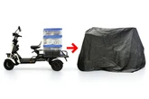 ブレイズの4輪特定小型原付「イーカーゴ」、専用カバーを発売…雨風やUVから荷台保護