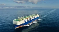 世界最大級の自動車専用船、「グロービス・ライトハウス」が初航海…LNG二元燃料で炭素排出量24%削減
