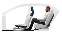車内空間を拡大する新シートコンセプト、重さ10%削減でEVにも最適…アディエント