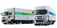 いすゞ、天然ガス大型トラック「ギガLNG車」「ギガCNG車」を改良発売…安全装備を拡充