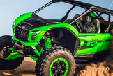 『Ninja H2』のスーパーチャージドエンジンをオフロード四輪に搭載！カワサキ『TERYX4 H2』『TERYX5 H2』発売
