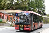 BYD電気バス「K8」、6台が南海りんかんバス高野山内線で運行開始