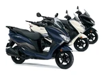 31万7900円で「毎日の走りをワンランクアップ」、スズキの125ccスクーター『バーグマンストリート125EX』発売