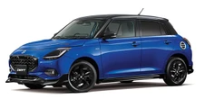スズキ『スイフト』、AWIN製「SUZUKI SPORTボディキット」発売…前後サイドのアンダースポイラーをセット