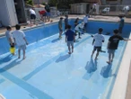 ヤマハ発動機、FC会が浜松こども園で感謝状…プール清掃を約50年継続