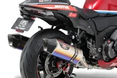 『ハヤブサ』専用「HEPTAチタンサイクロン」2本出しマフラー、ヨシムラが発売