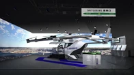 空飛ぶクルマの「SkyDrive」、搭乗までのバーチャル体験を実施…ジャパンモビリティショー2025