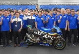 スズキ「鈴鹿8耐」に向け社内壮行会、鈴木社長「カーボンニュートラルに勝つ」と檄