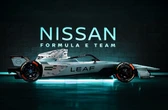 フォーミュラE最終戦、日産は新型『リーフ』発売記念の「特別なブルー」で参戦