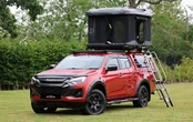 いすゞのピックアップトラック『D-MAX』向け、電動ルーフテント英国発売…ボタンひとつで開閉