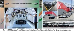 スズキ初のEV『eビターラ』、インドから欧州向け輸出がスタート