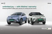 タタモーターズ、新型EV 2車種に生涯バッテリー保証を導入