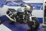 ホンダ『CB1000F SE コンセプト』を世界初披露！ カウルが付いてネオレトロ感アップ、MSショーからの変更点もチェック！