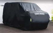 スズキ『ジムニーノマド』専用カーカバー発売、つけたまま乗り降り可能、盗難防止にも