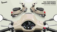 ベスパ『プリマベーラ』『スプリント』2026年モデル発売　80周年記念車も登場