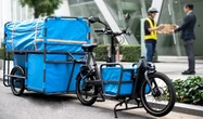 大容量トレーラー付き電動アシスト自転車、都市物流を効率化…DAIWA CYCLEが取扱開始