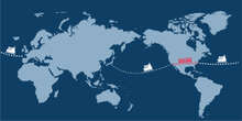日本と欧州の新輸送ルート開拓へ、米国横断の実証実験…ジャパントラストが参加