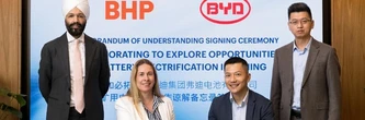 BYD子会社、豪BHPと提携…鉱山向け車両を電動化へ