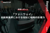 【調査レポート】「ファーウェイ」自動車業界における役割と戦略的影響力