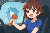 逃げろ!! そのとき使う「緊急脱出用ハンマー」とは？ どう使う？