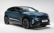 ルノー『メガーヌ』EVに改良新型、航続500km・急速充電24分に進化…フロントも刷新