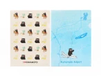 くまモン×地図デザイン、ゼンリンがクリアファイル・ノート・折りたたみ傘を新発売