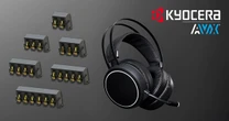京セラAVX、2.5mmピッチ垂直接続バッテリーコネクタ発表