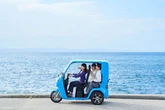 EVトゥクトゥク「トゥクる」、富山県魚津市でレンタル開始へ…10月24日から