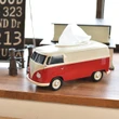 VW「T1」バスを忠実に再現、ティッシュケース発売…タイヤが回転