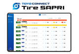 トーヨータイヤ、トラック・バス用タイヤの状態管理デジタルアプリ「Tire SAPRI」を開発