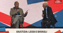 Festa del Fatto, lo scontro tra Davigo e Costa (Azione): “Preferisce lasciare a piede libero 3mila assassini?”. “Ecco perché abbiamo idee diverse”