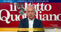 Travaglio a La7: “I cosiddetti liberali sono uguali ai sovranisti, basta stare con la Nato che come il Dash lava ogni porcheria”