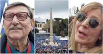 Manifestazione per l’Europa, le voci da piazza del Popolo: “M5s? Un errore non partecipare, qui solo bandiere della pace e dell’Ue”