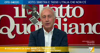 Liguria, Travaglio a La7: “Conte ha sbagliato a entrare in una coalizione che ha candidato un dinosauro e non un politico innovativo”