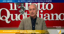 Elezioni Usa, Travaglio a La7: “L’Europa rischia la 3ª guerra mondiale nucleare, mi auguro che vinca chi allontana questo pericolo mortale”